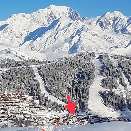 Vue Sur Les Pistes Aux Saisies 4 Les Saisies
